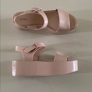 Melissa pink shoes